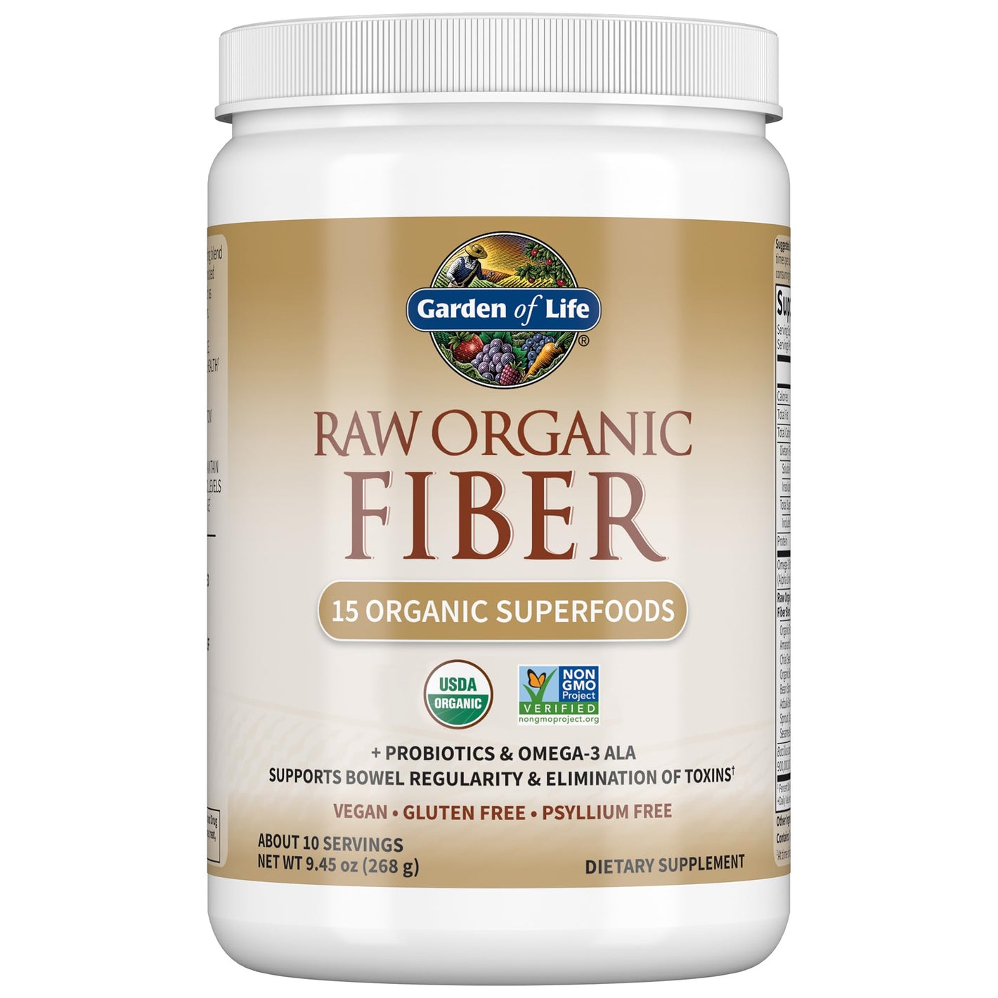 Garden of Life Raw Organic Fiber