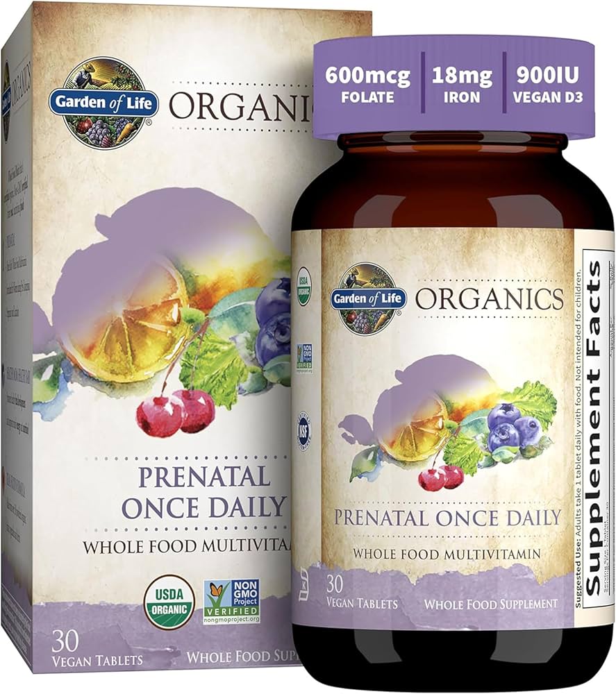Organics Prenatal Once Daily