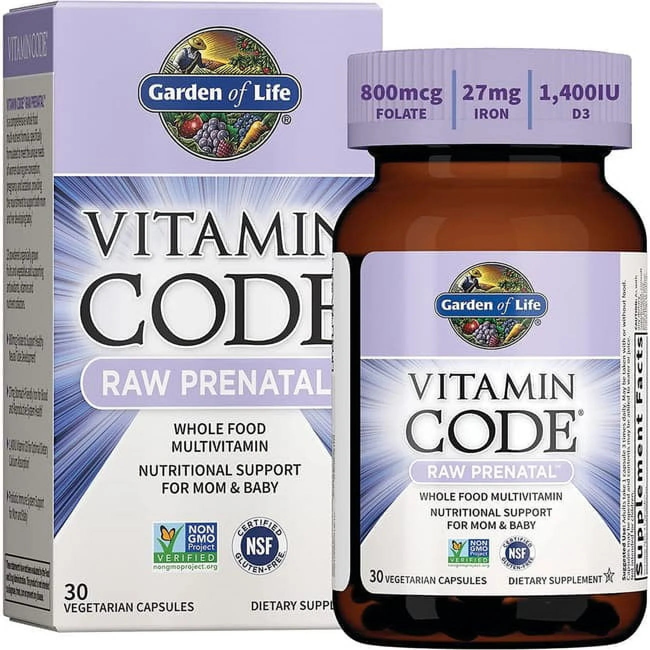 Vitamin Code Raw Prenatal