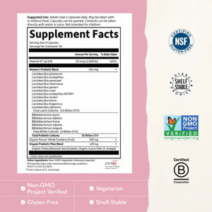Garden of Life Dr. Formulated Probiotics Urinary Tract+ Shelf-Stable