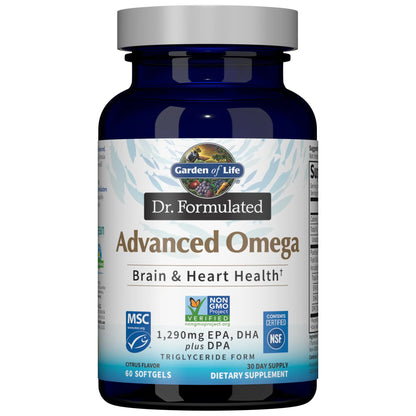 Garden of Life Dr. Formulated Advanced Omega Softgels