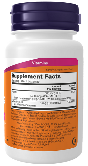 Methyl B-12 Lozenges (5,000mcg)