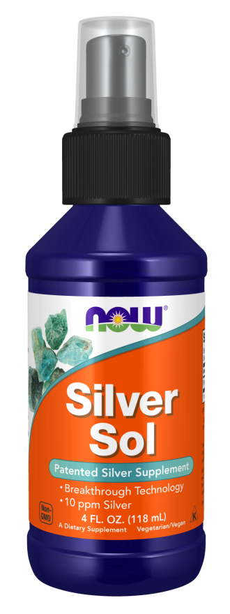 NOW Silver Sol (Spray and Liquid)