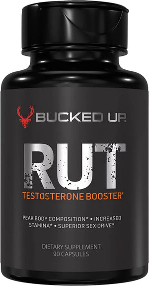 Bucked Up RUT Testosterone Booster Bottle