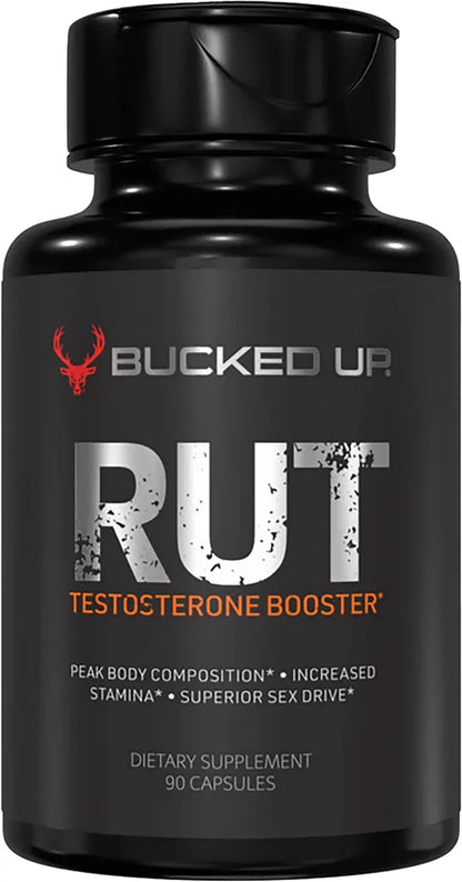 Bucked Up RUT Testosterone Booster Bottle