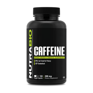 Nutrabio 100% Pure Caffeine Capsules