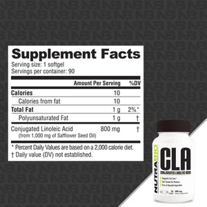 Nutrabio CLA Conjugated Linoleic Acid