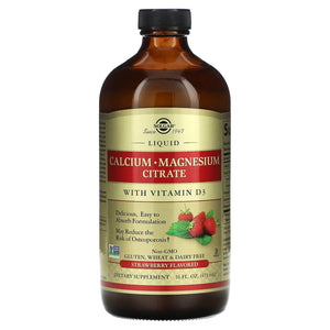 Solgar Calcium + Magnesium Citrate Liquid