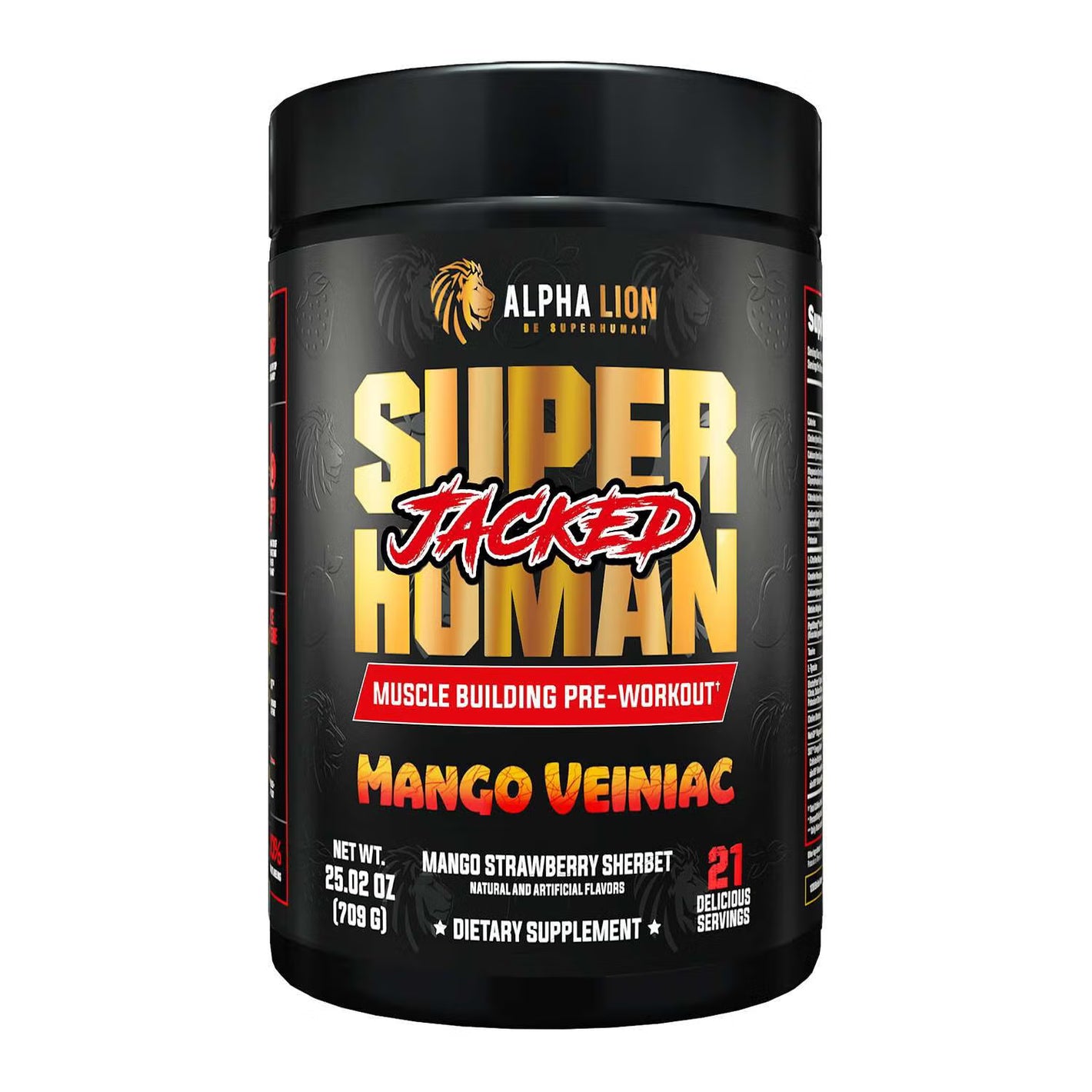 Alpha Lion Superhuman Jacked Pre-workout