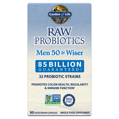 Garden of Life Raw Probiotics Men 50 & Wiser