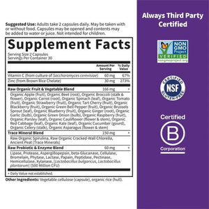 Vitamin Code Raw Zinc