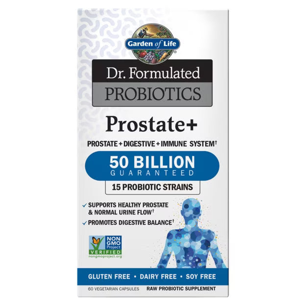 Garden of Life Dr. Formulated Probiotics Prostate+ Cooler 60 Capsules