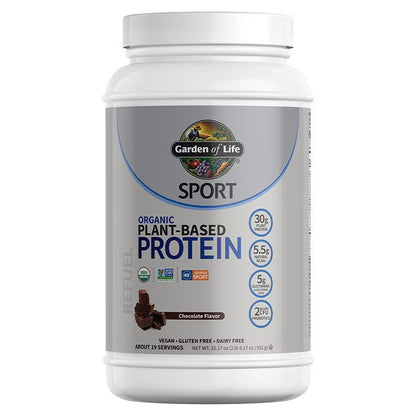 Garden of Life SPORT Organic Plant-Based Protein Powder