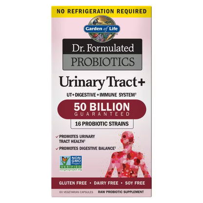 Garden of Life Dr. Formulated Probiotics Urinary Tract+ Shelf-Stable