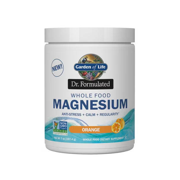 Garden of Life Dr. Formulated Whole Food Magnesium Drink Powder