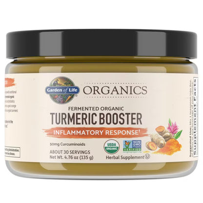 Garden of Life Organics Fermented Organic Turmeric Booster Powder