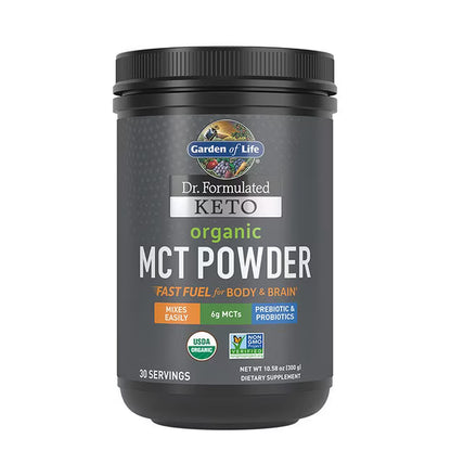 Garden of Life Dr. Formulated Keto Organic MCT 10.58oz (300g) Powder