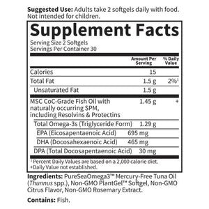 Garden of Life Dr. Formulated Advanced Omega Softgels