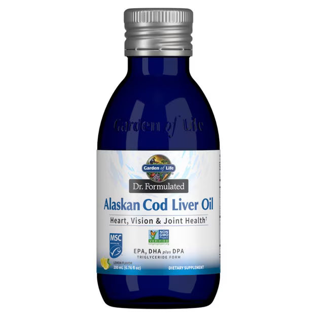 Garden of Life Dr. Formulated Alaskan Cod Liver Oil Liquid