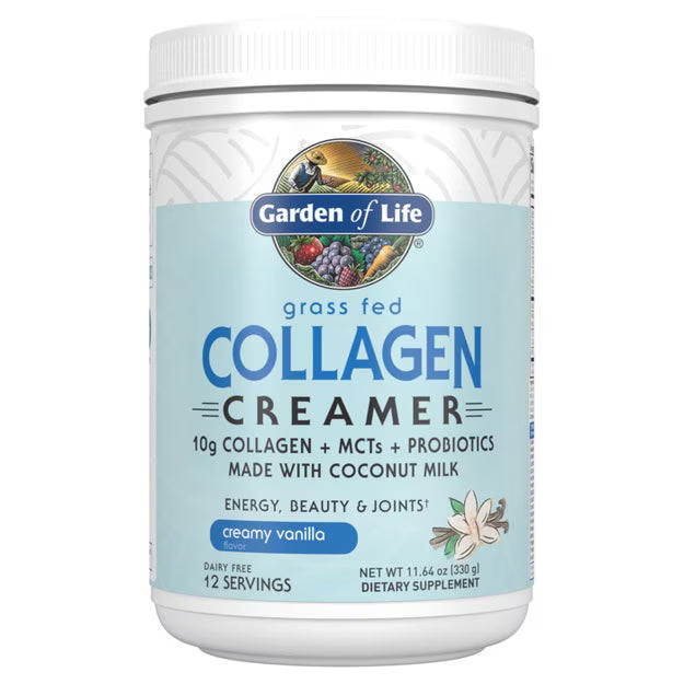 Garden of Life Grass Fed Collagen Creamer Powder