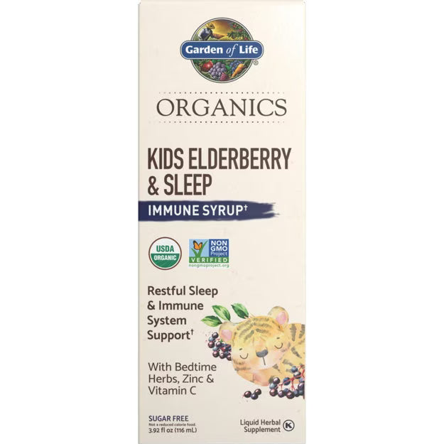 Garden of Life Organics Kids Elderberry & Sleep Immune Syrup† Liquid