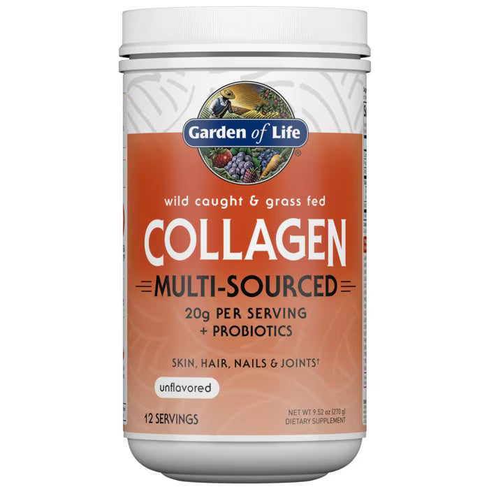 Garden of Life Wild Caught & Grass Fed Collagen Multi-Sourced