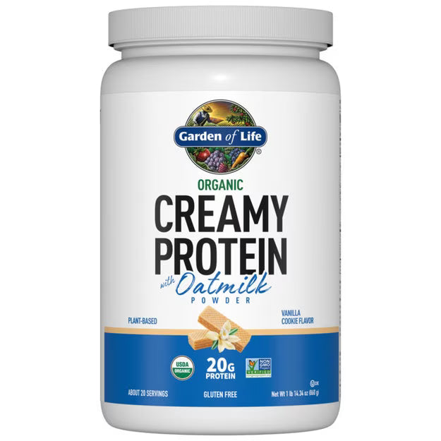 Garden of Life Organic Creamy Protein with Oatmilk