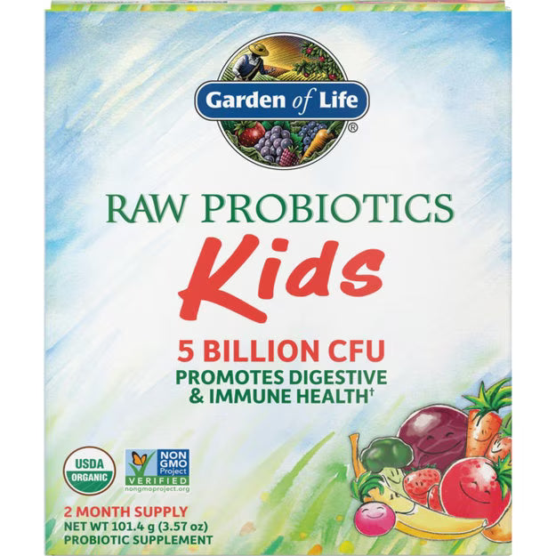 Garden of Life Organic Raw Probiotics Kids Cooler Powder