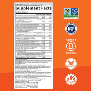 Garden of Life Multi + Metabolism Support