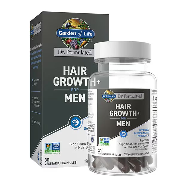 Garden of Life Dr. Formulated Hair Growth Capsules for Men