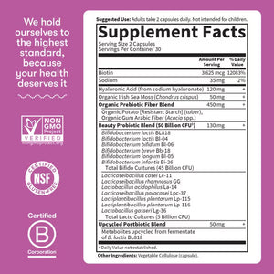 Garden of Life Probiotics Beauty Capsules