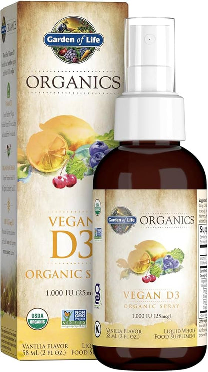 Garden of Life Organic Vegan D3 2oz