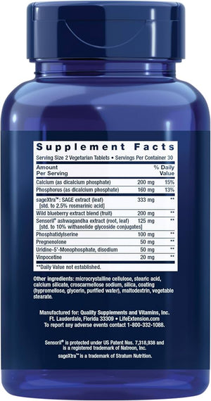 Life Extension Cognitex Elite