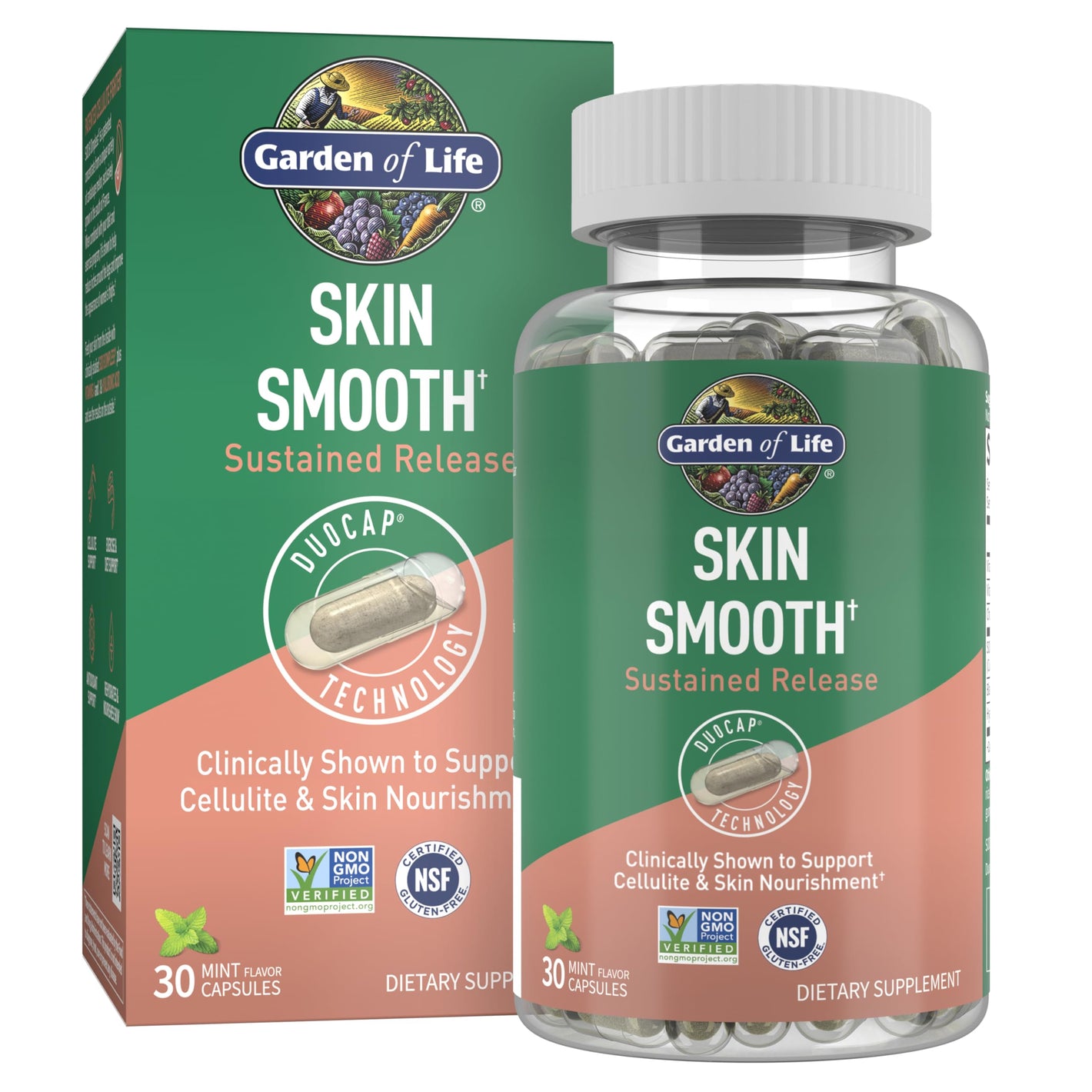 Garden of Life Once Daily Skin Smooth+ Duocap