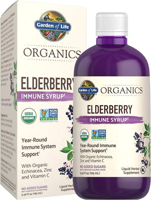Garden of Life Organics Elderberry Immune Syrup