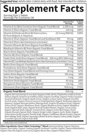 Organics Prenatal Once Daily