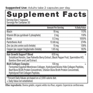 Ancient Nutrition Hair Growth + Collagen