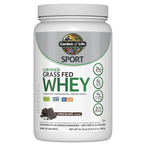 Garden of Life Sport Grass Fed Whey Protein