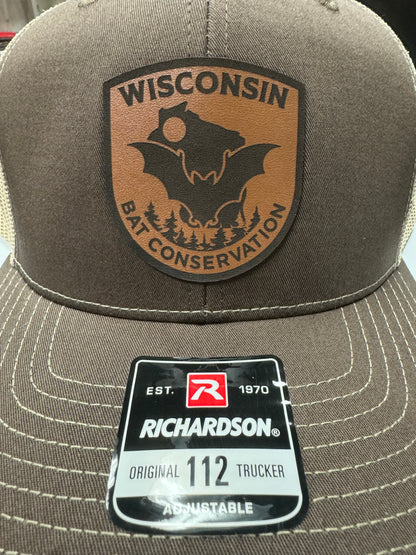 Bat Conservation Snapback Trucker Hat - "Echo"-Friendly Hats (60% profit to conservation efforts)