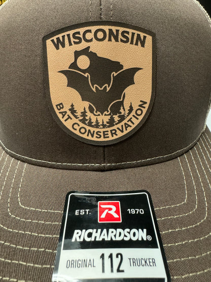 Bat Conservation Snapback Trucker Hat - "Echo"-Friendly Hats (60% profit to conservation efforts)