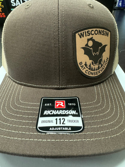 Bat Conservation Snapback Trucker Hat - "Echo"-Friendly Hats (60% profit to conservation efforts)