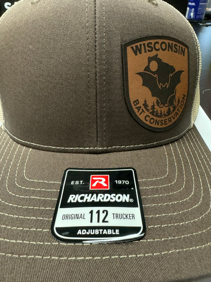 Bat Conservation Snapback Trucker Hat - "Echo"-Friendly Hats (60% profit to conservation efforts)