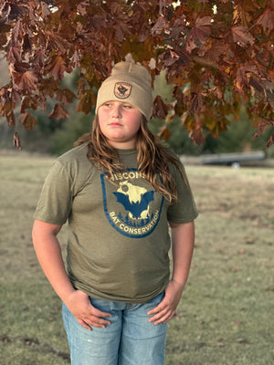 Bat Conservation T-Shirt – "Echo"-Friendly Bat Shirt (60% profit to conservation efforts)