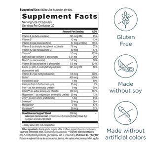 Ancient Nutrition Blood Sugar Multivitamin
