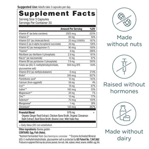 Ancient Nutrition Multi Prenatal (90 Capsules)
