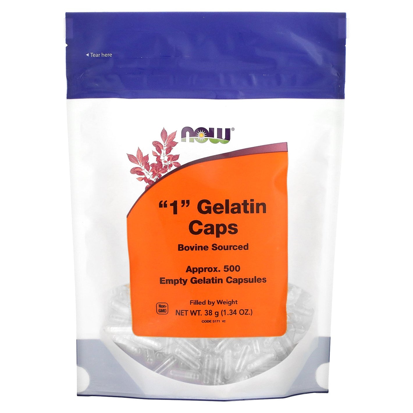 "1" Gelatin Caps