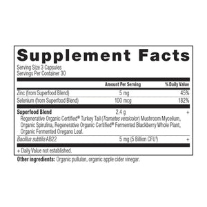 Ancient Nutrition Regenerative Organic Certified® Candida Balance