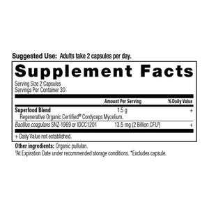 Ancient Nutrition Regenerative Organic Certified® Cordyceps