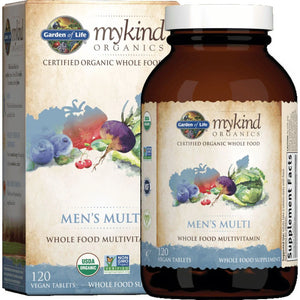 Garden of Life Organics Multi, Whole Food Multivitamin, 120 Tablets
