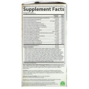 Garden of Life Organics Multi, Whole Food Multivitamin, 120 Tablets